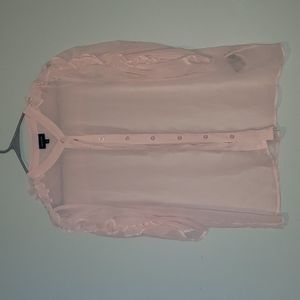 Pink Sheer blouse
